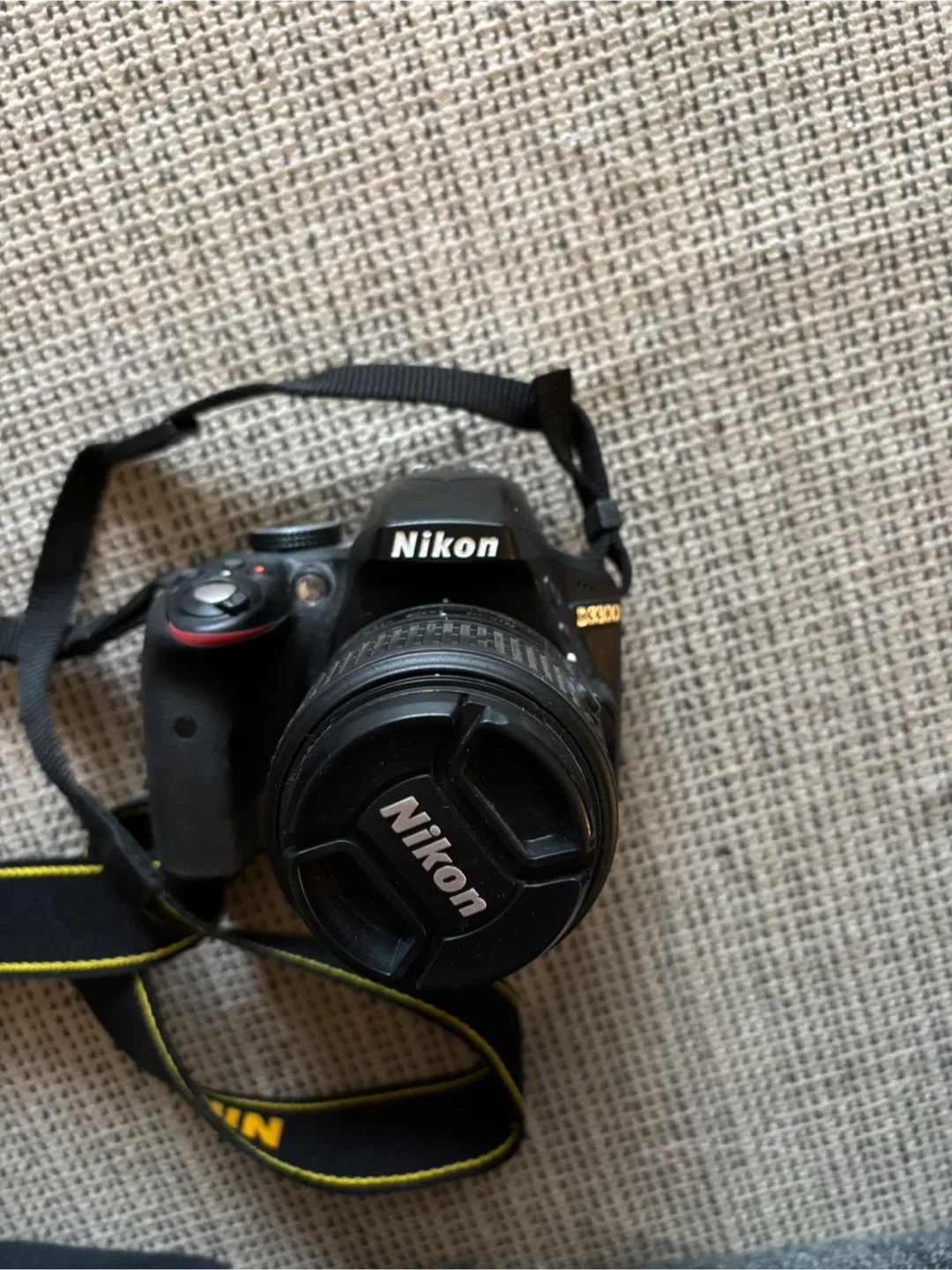 Nikon D3300 DSLR + Camera Bag