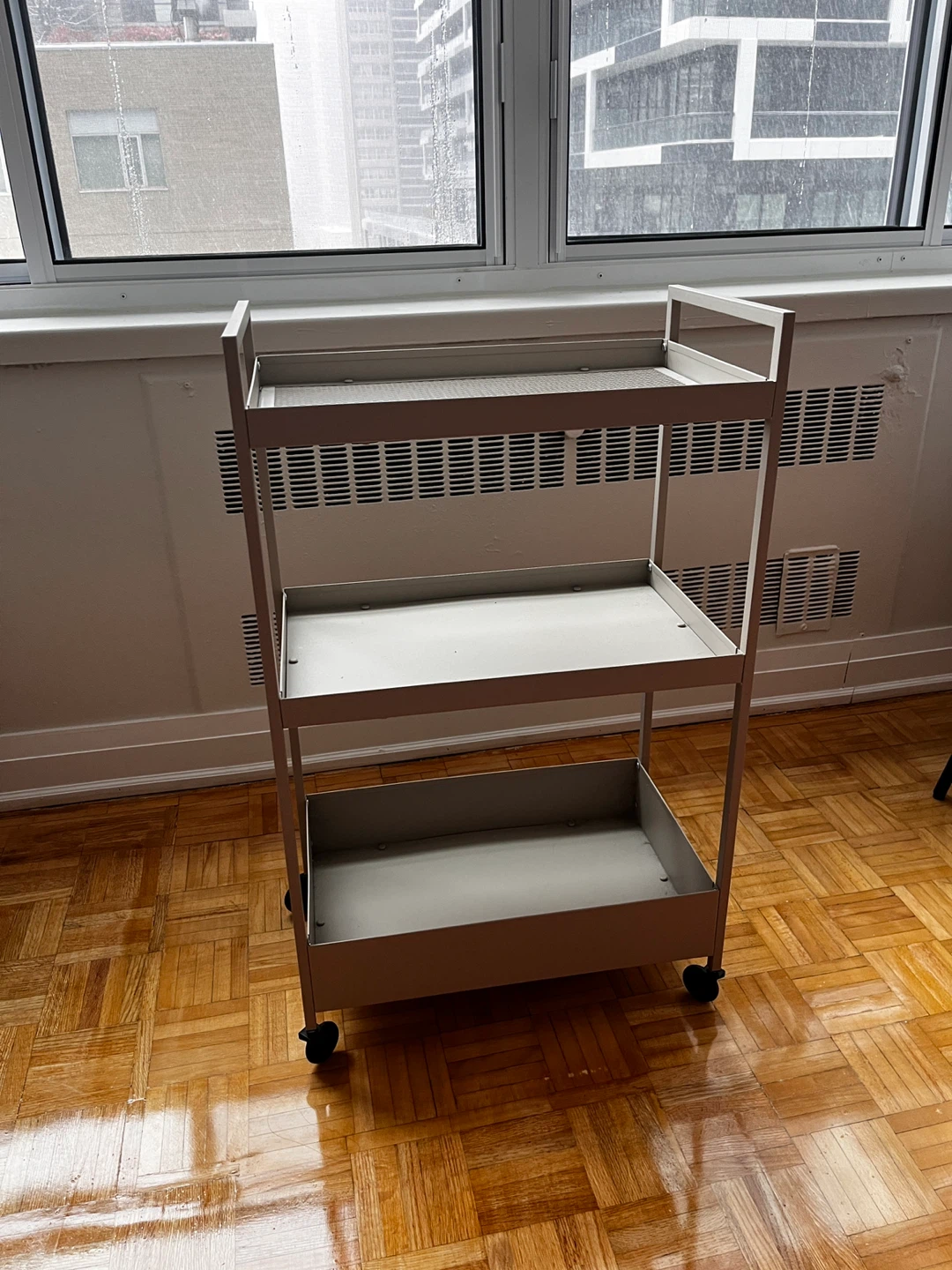 IKEA RÅSHULT Utility Cart - Beige