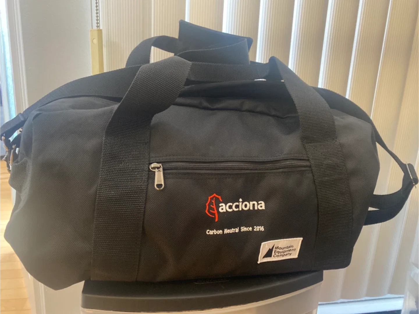 Black Duffle Bag - Mountain Equipment Company