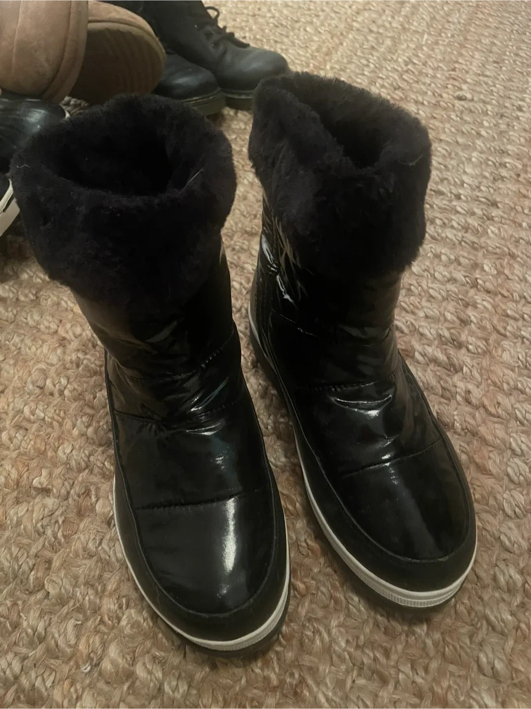 Cougar Mizzy Black Winter Boots - Size 3 (US)