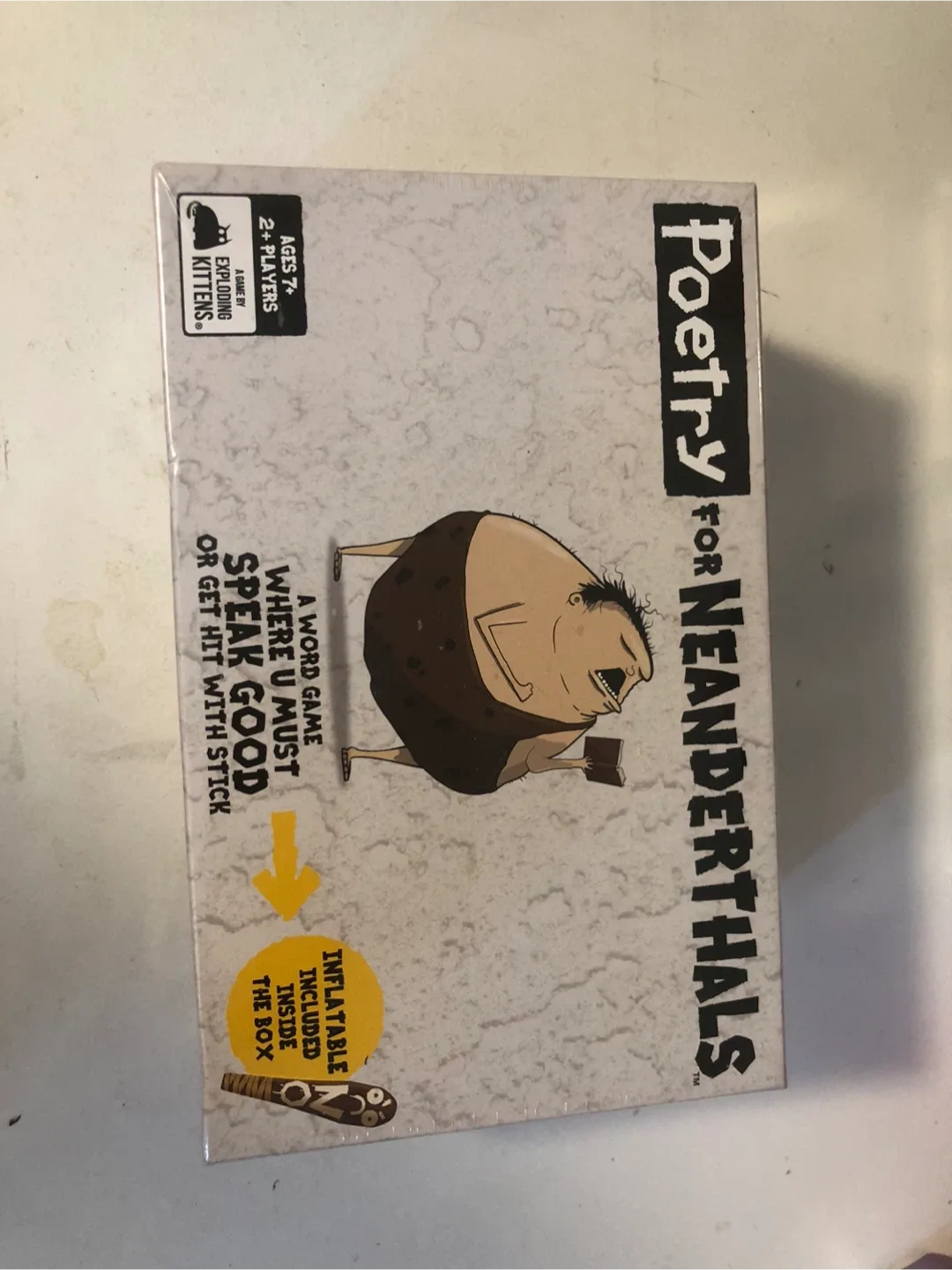 Poetry For Neanderthals