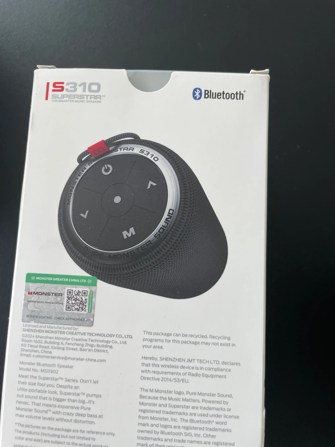 Monster Superstar S310 Bluetooth -Like New! - photo 3