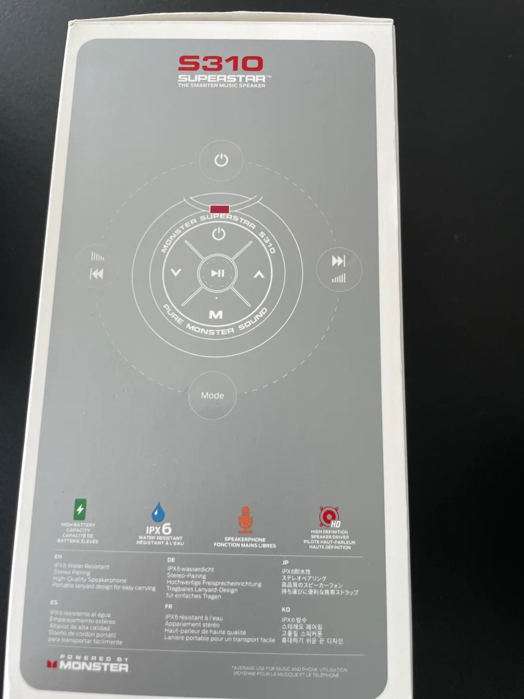 Monster Superstar S310 Bluetooth -Like New! thumbnail