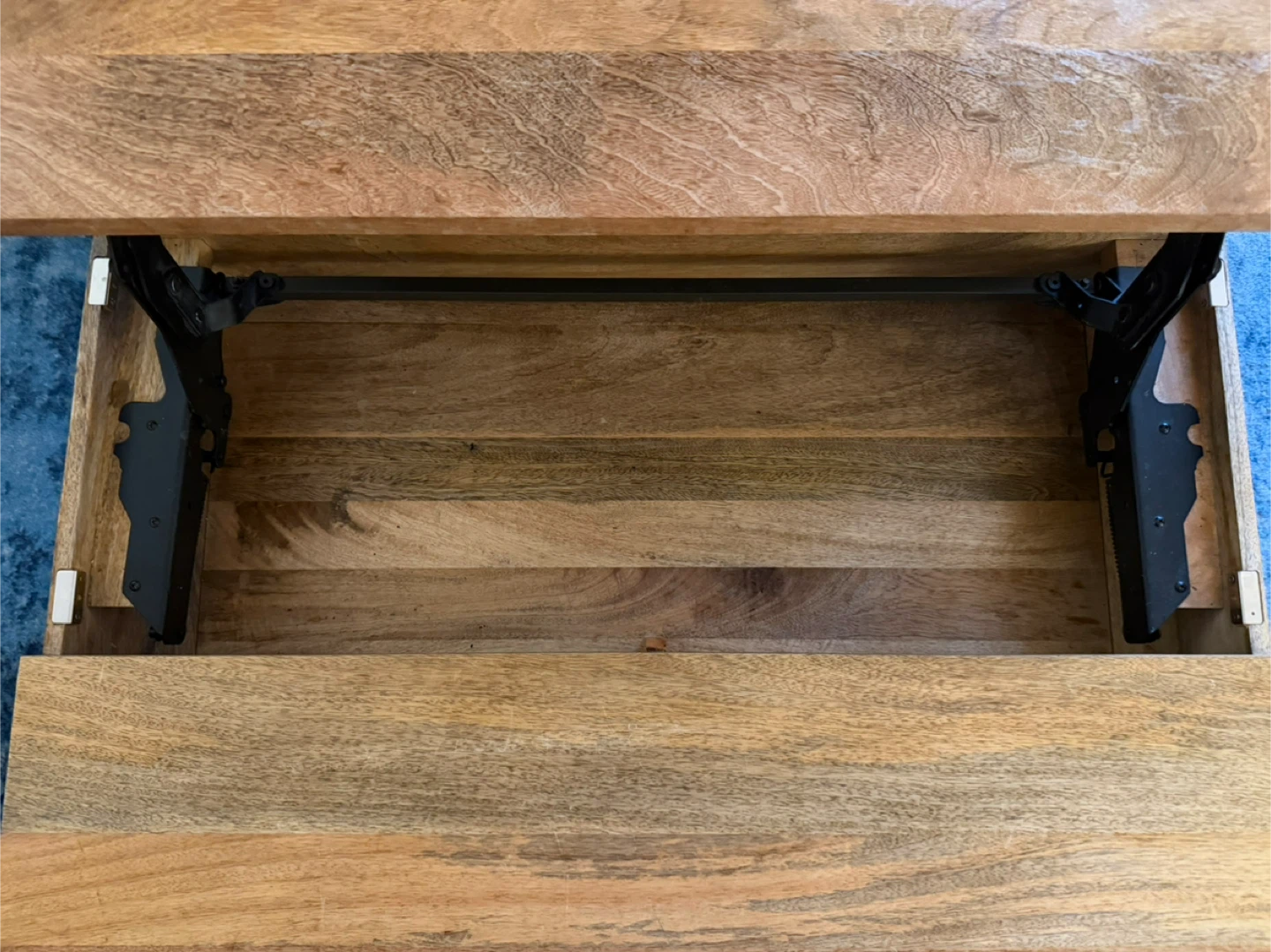 West Elm industrial Lift Top Coffee Table - photo 4