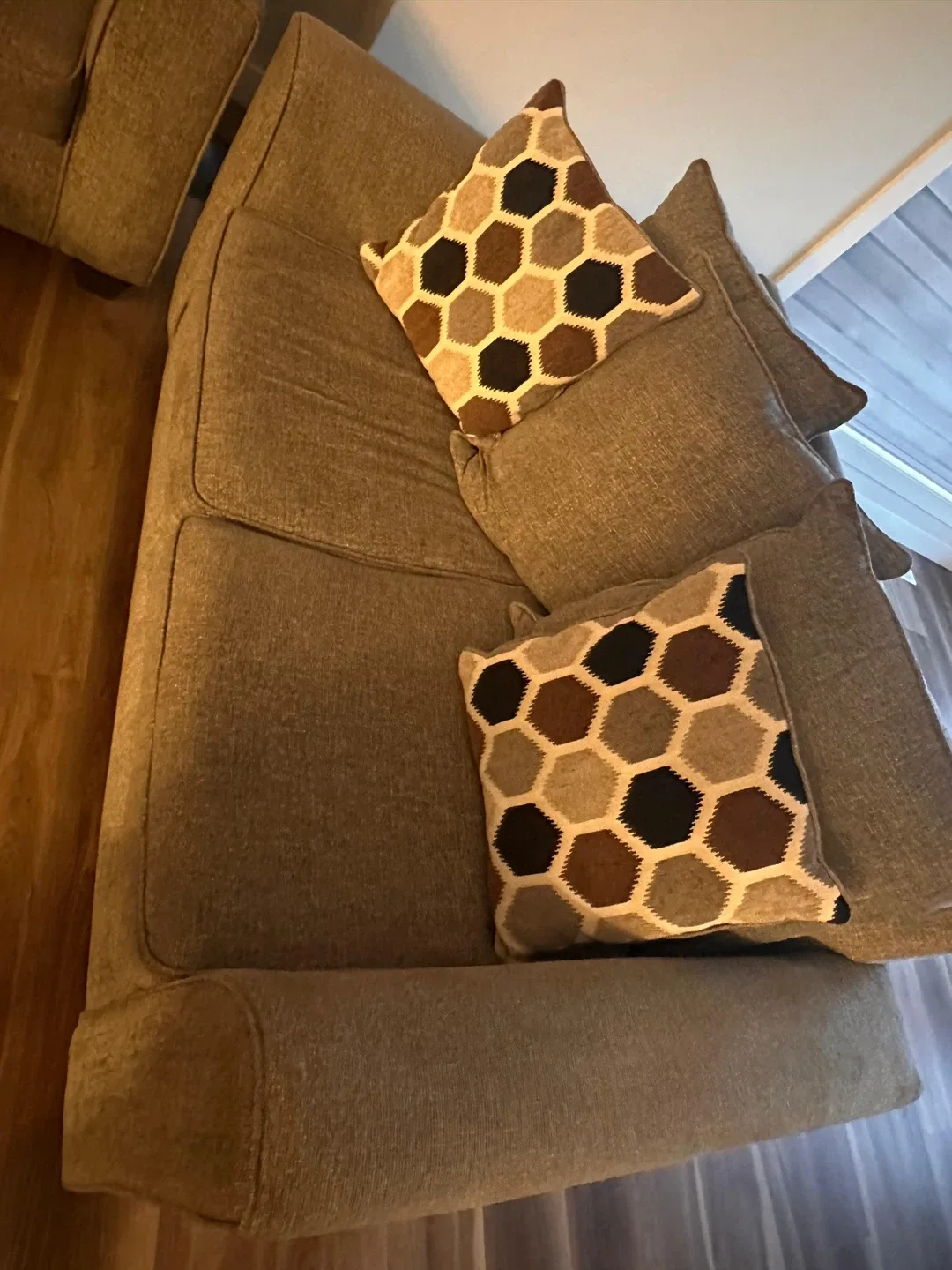 Grey Sofa Set - Couch and Loveseat image indicator(2)