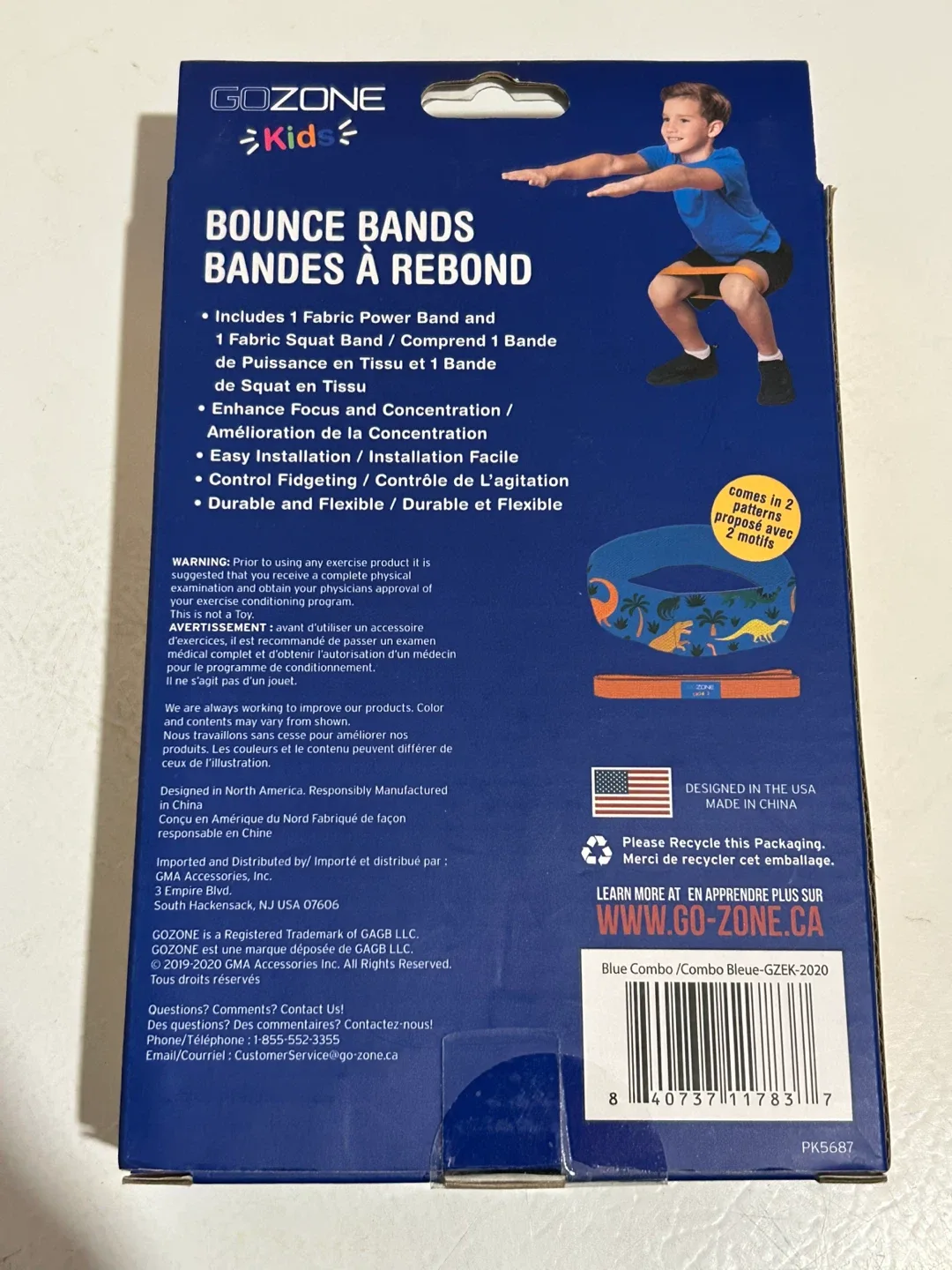 GoZone Kids Bounce Bands - New in Box! image indicator(2)