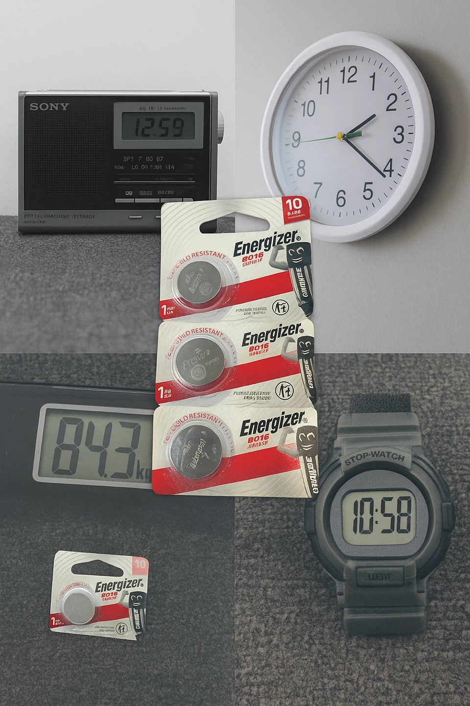 Energizer 2016 Lithium Batteries ( CR 2016 ) - photo 4