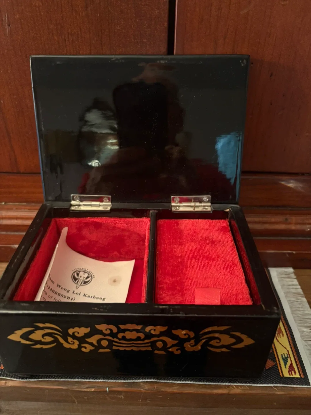 Black lacquered Thai Music Box 🥕 image indicator(2)