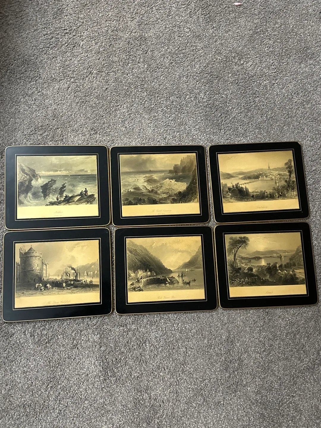 Vintage Placemats - Set of 6