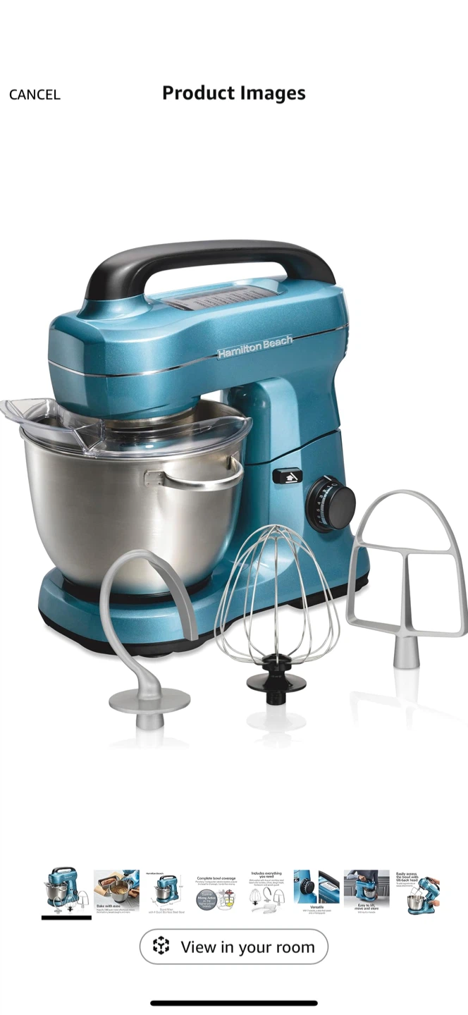 Hamilton beach 4qt stand mixer - photo 5