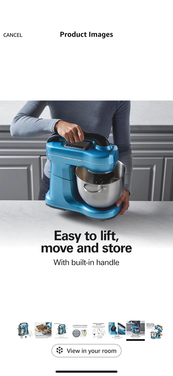 Hamilton beach 4qt stand mixer - photo 3