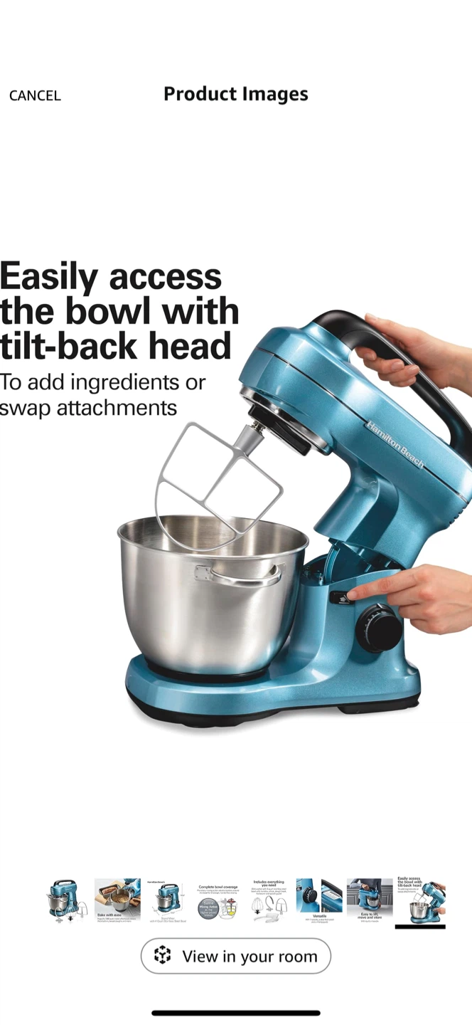 Hamilton beach 4qt stand mixer - photo 4