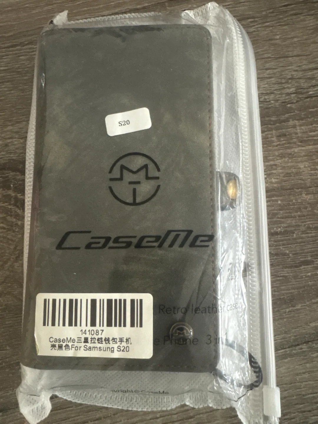 CaseMe Retro Leather Case for Samsung S20