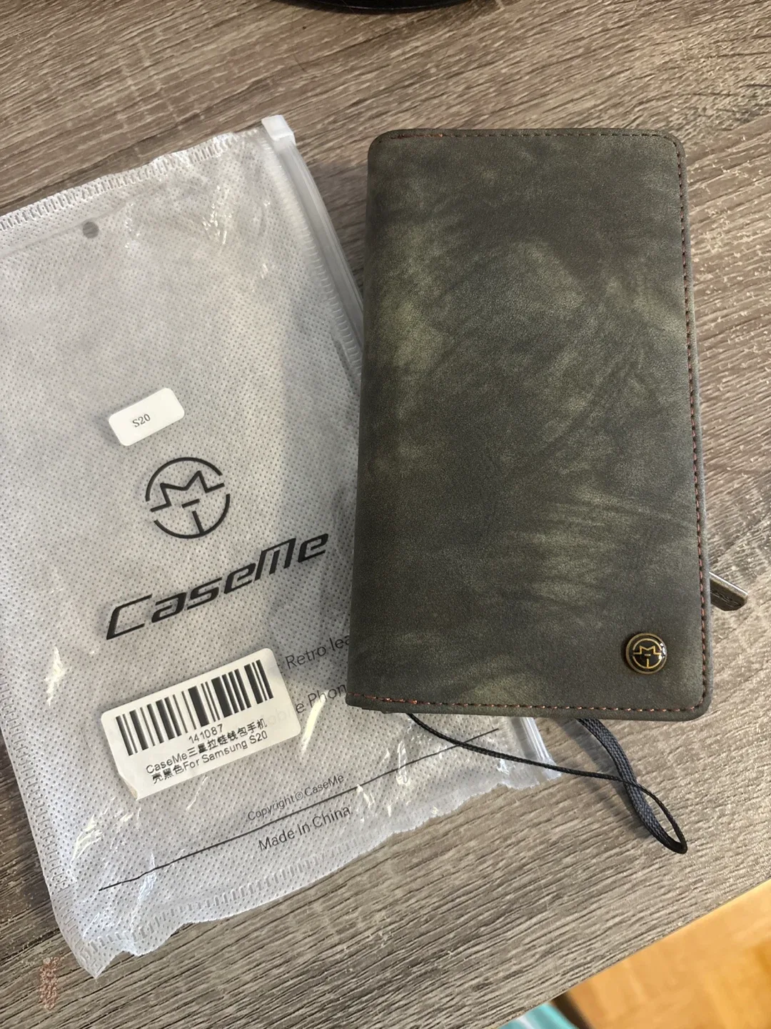 CaseMe Retro Leather Case for Samsung S20 image indicator(4)