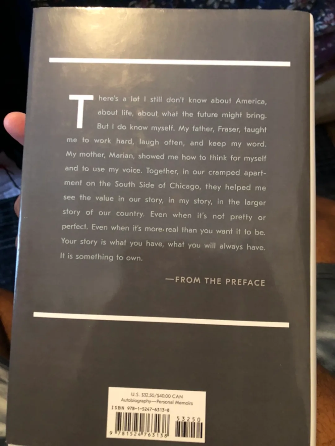 Becoming by Michelle Obama hardcover image indicator(2)