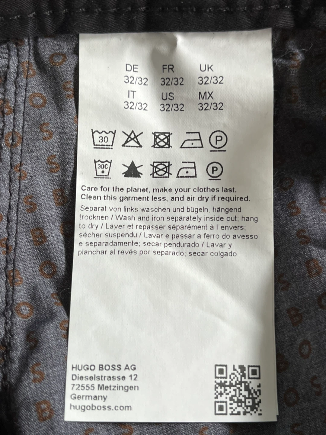 Hugo Boss 32/32 Black Pants - photo 4