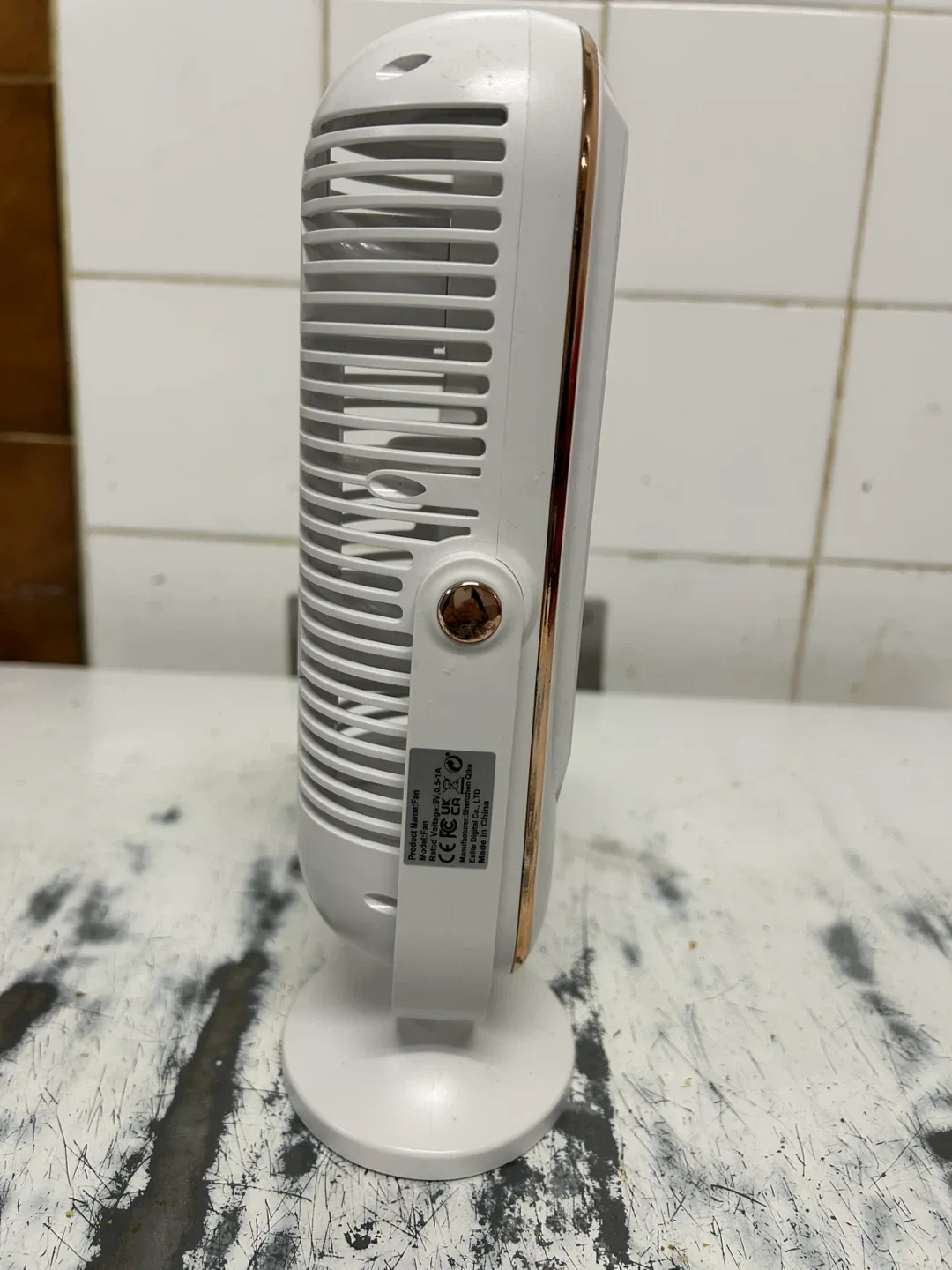 Personal Mini Fan - White image indicator(4)