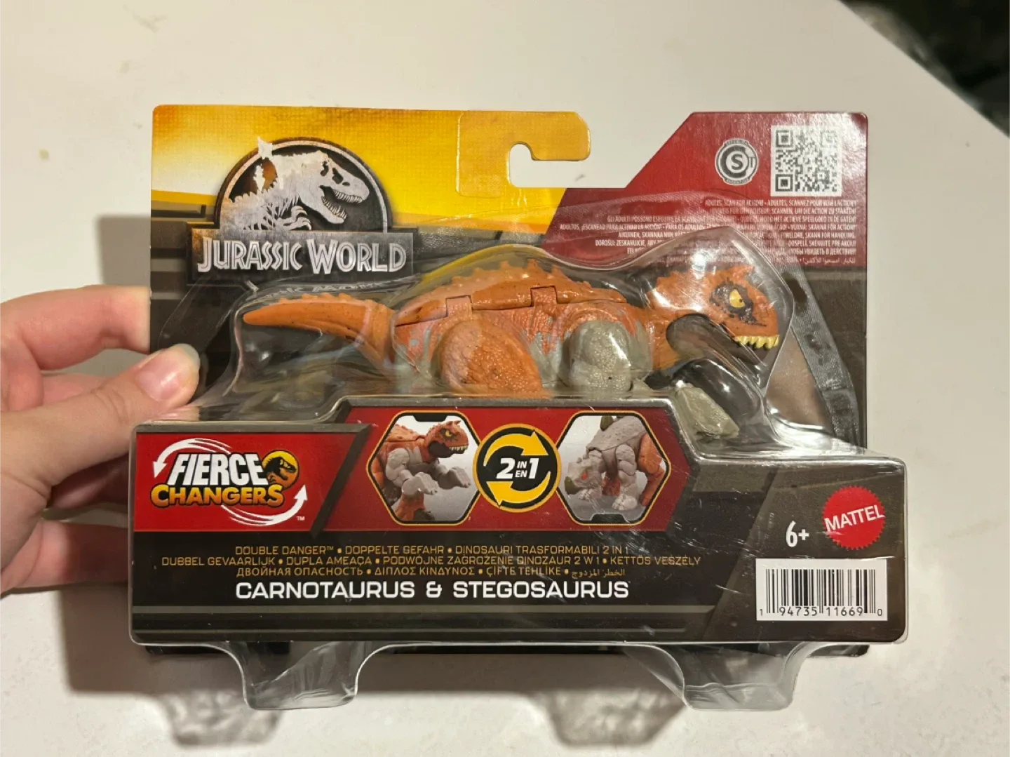 Jurassic World Fierce Changers 2-in-1 Dinosaur Toy image indicator(3)