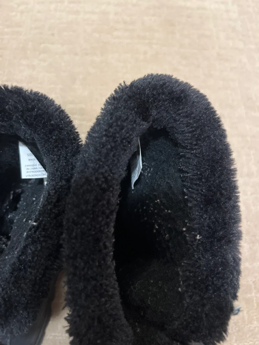 Black Winter Snow Boots image indicator(3)