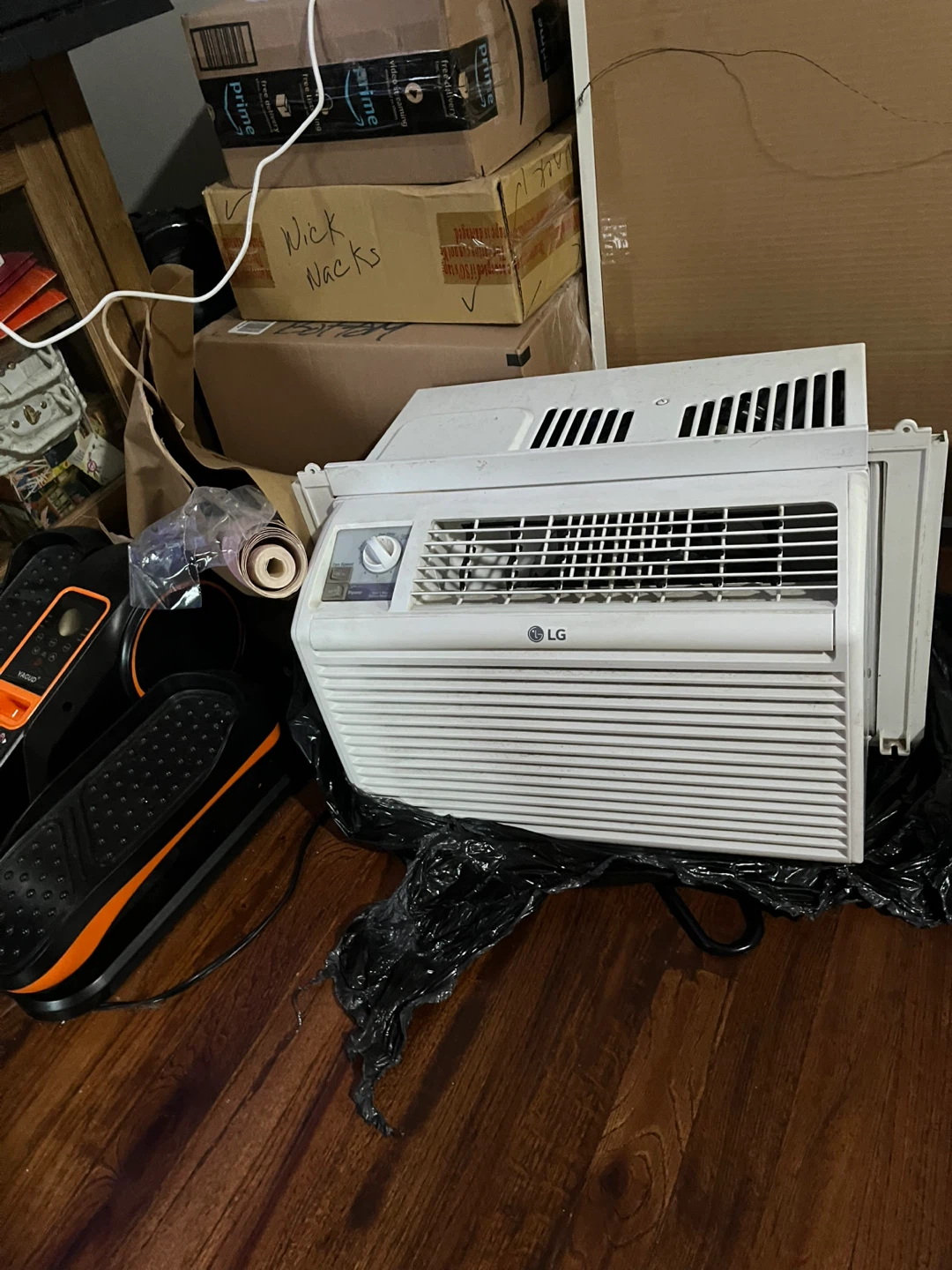 LG Window Air Conditioner and another one with remote