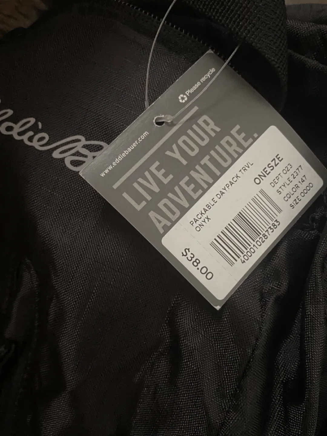 NEW! Eddie Bauer Stowaway 20L Foldable Backpack! image indicator(4)