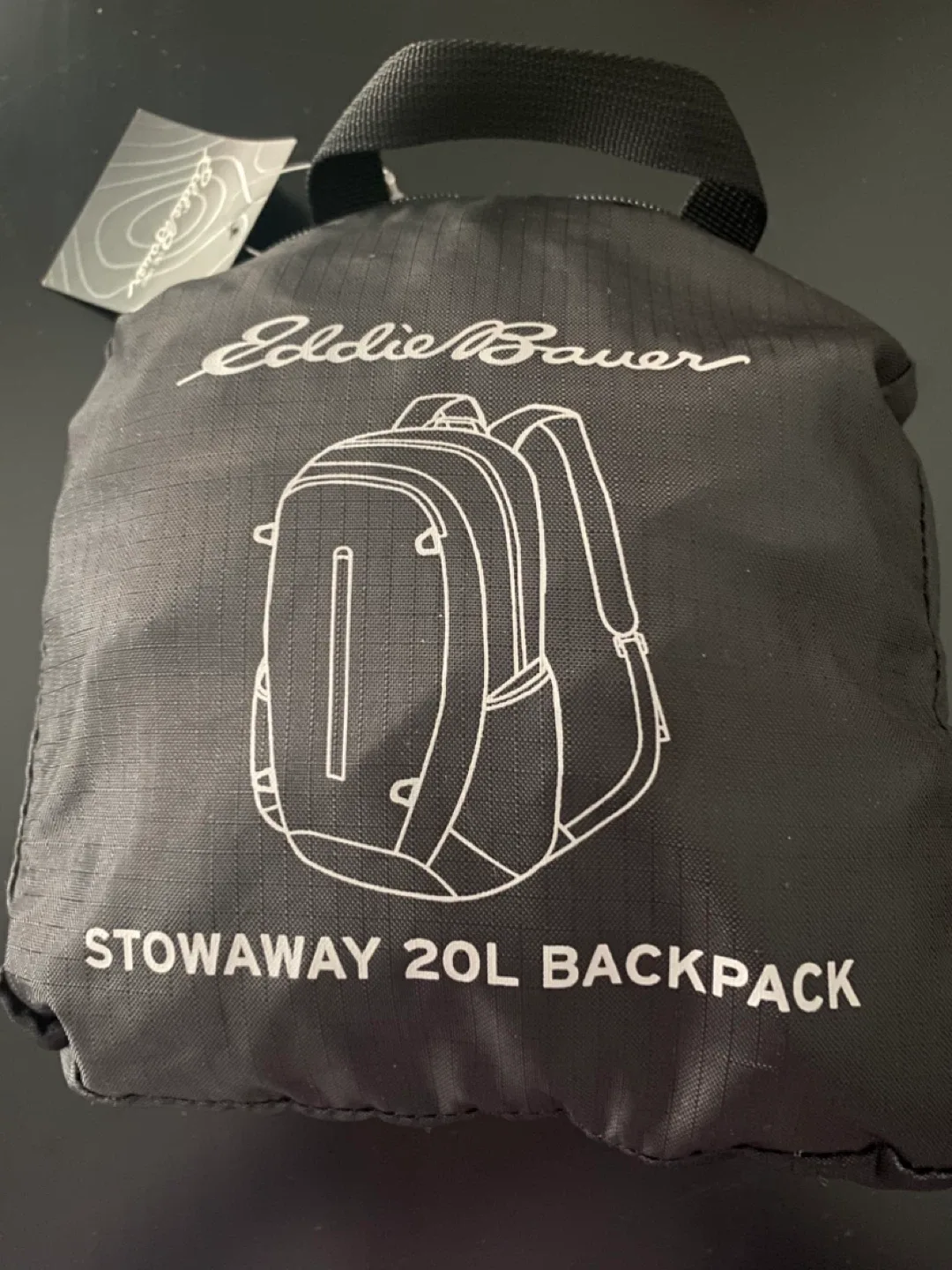 NEW! Eddie Bauer Stowaway 20L Foldable Backpack! image indicator(7)
