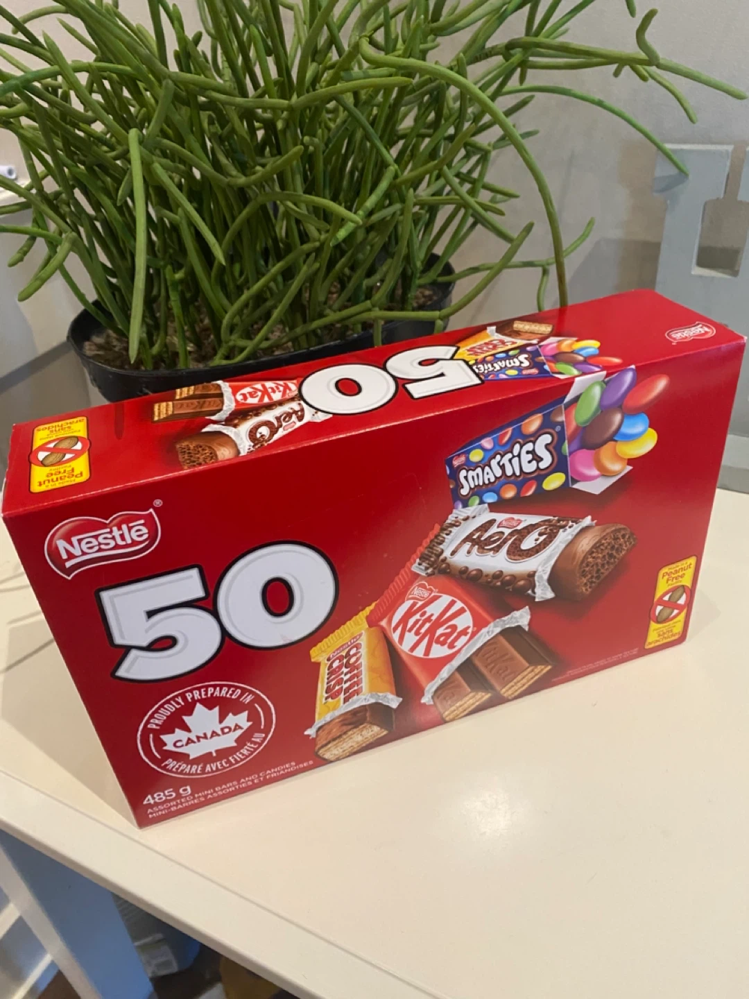 Box of 50 mini chocolates (unopened)