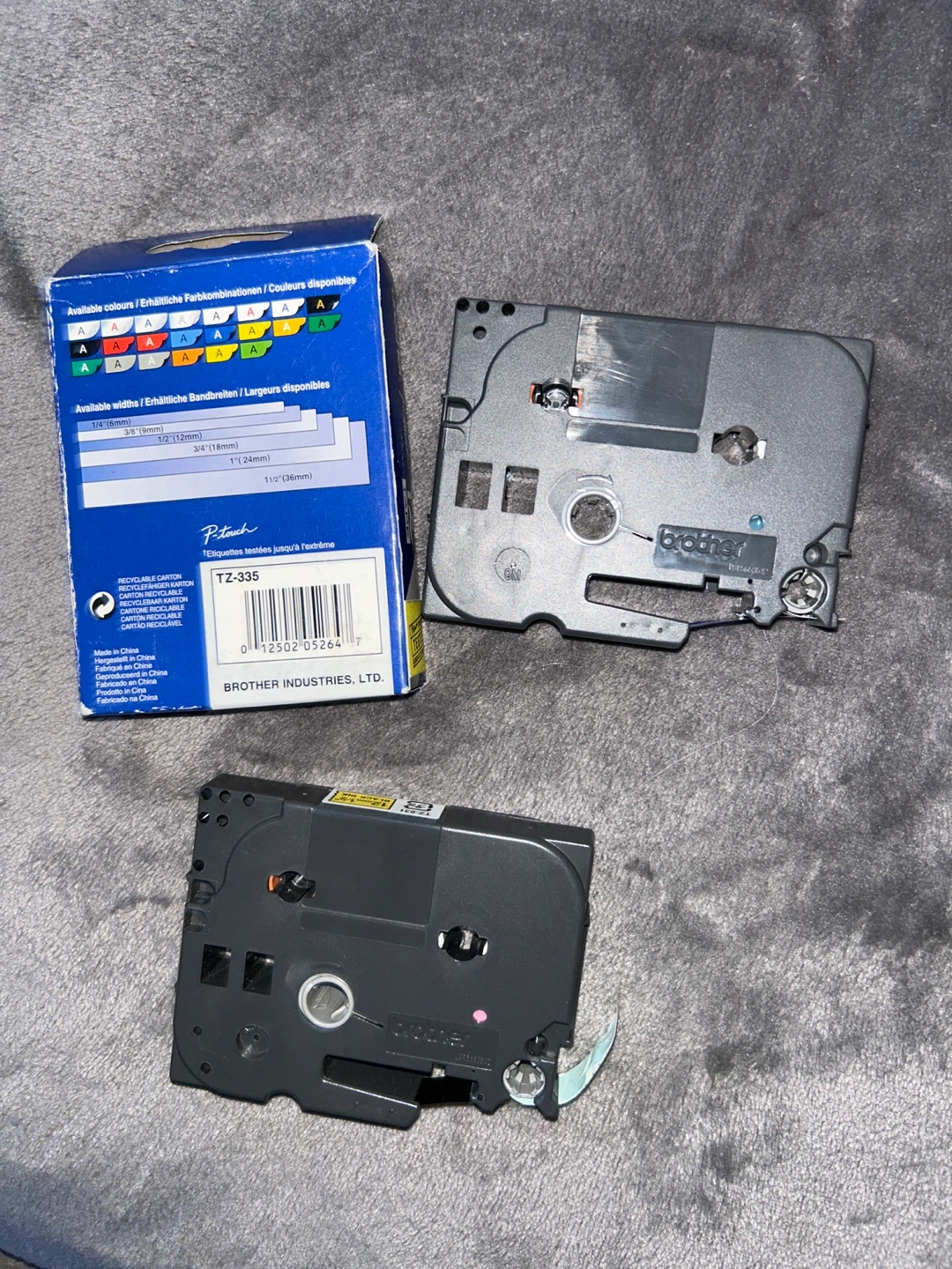 Brother P-Touch TZ-335 Laminated Tape 12mm - photo 2