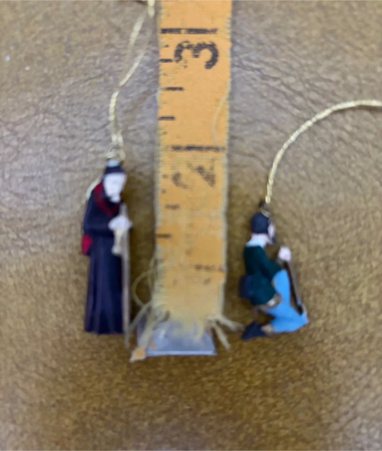 Vintage Nativity Scene Miniature Christmas Ornaments image indicator(4)