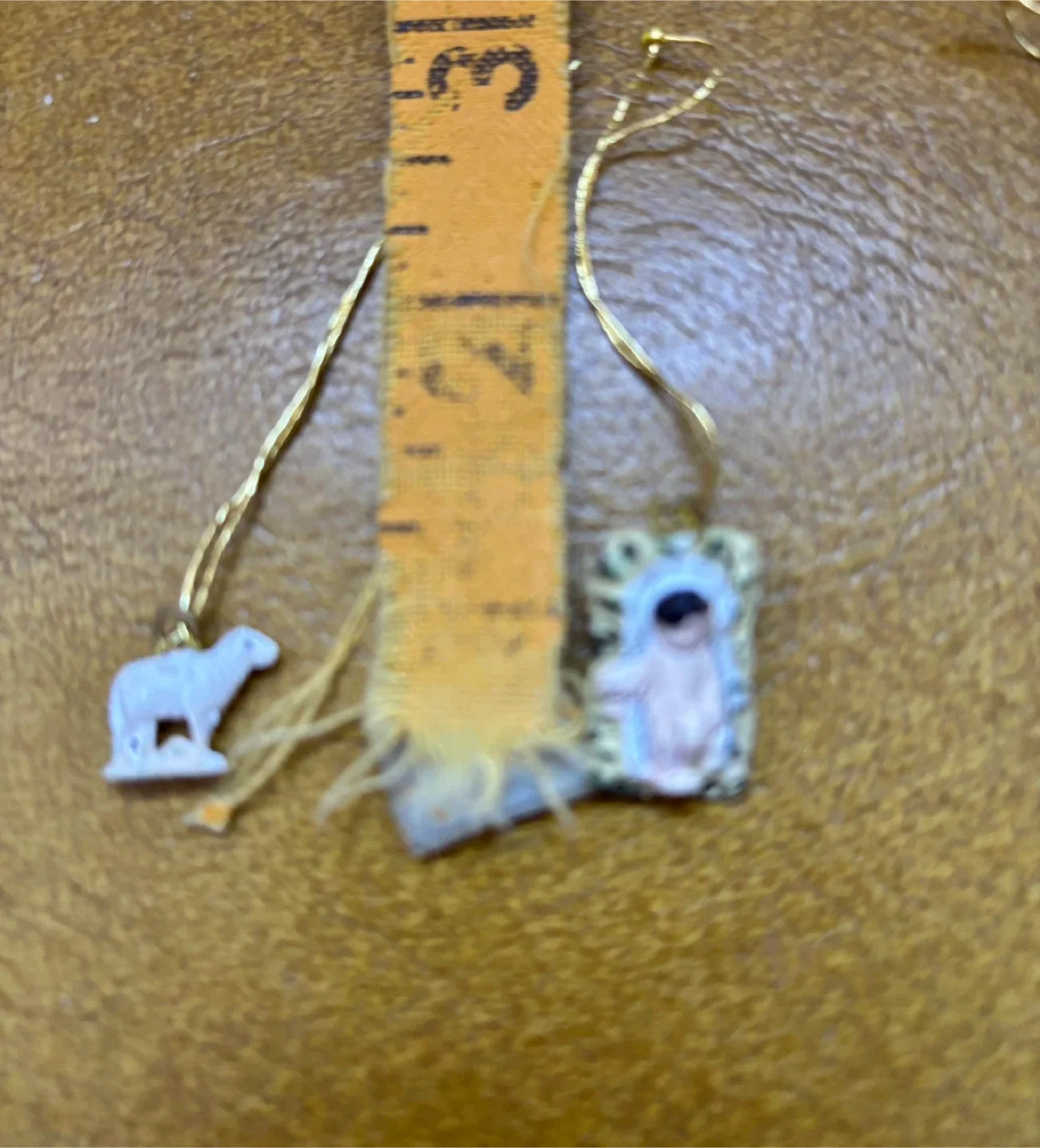 Vintage Nativity Scene Miniature Christmas Ornaments image indicator(2)