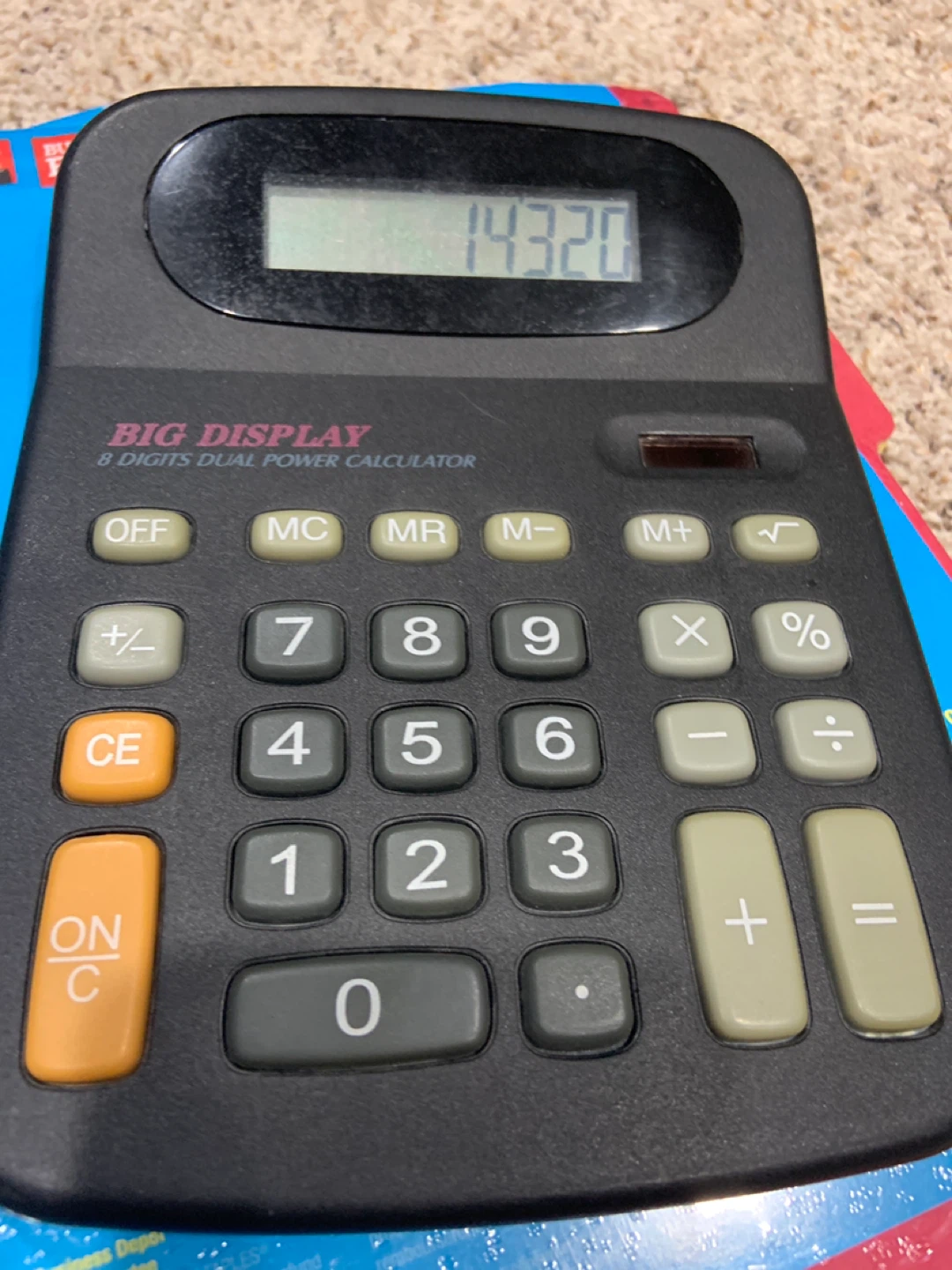 Staples File Folders & Calculator - photo 3