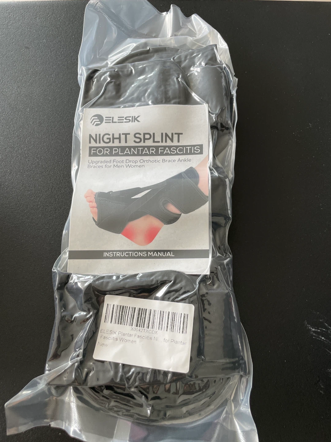 New ELESIK Night Splint for Plantar Fasciitis