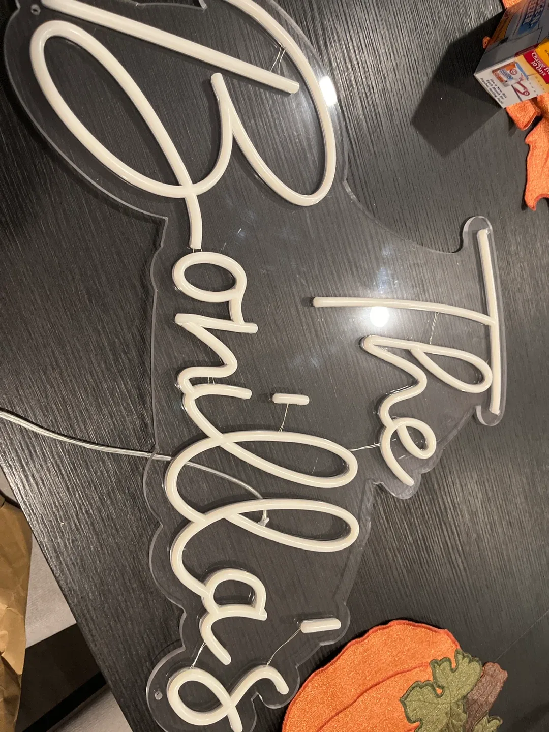 Bonilla’s LED Sign -