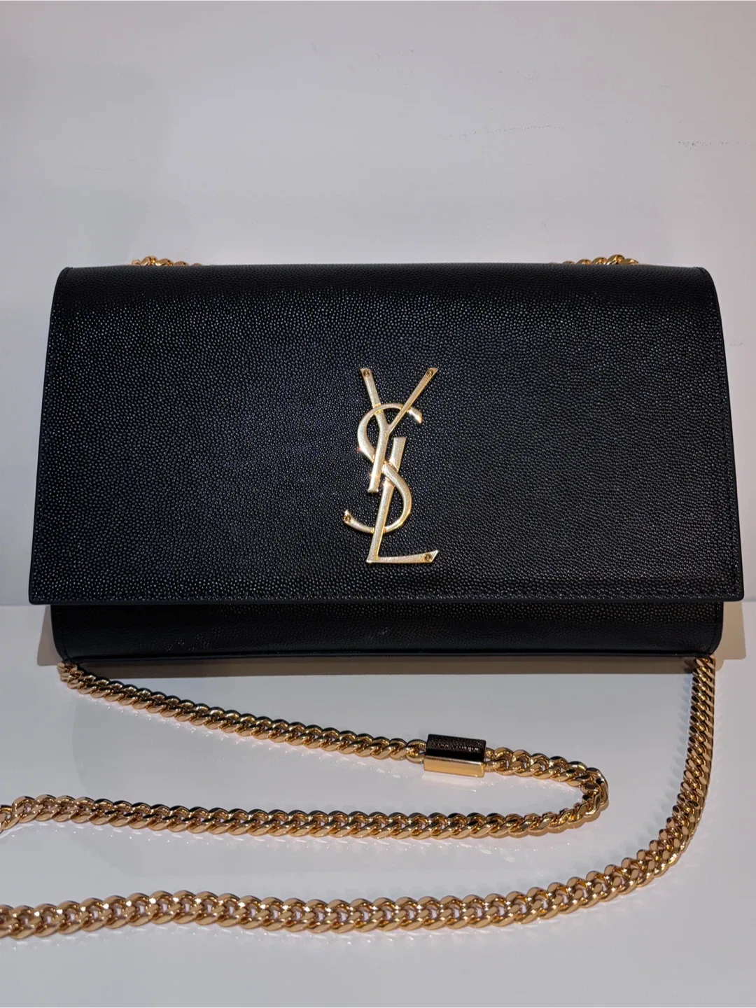 Saint Laurent YSL Kate Black Chain Wallet image indicator(2)