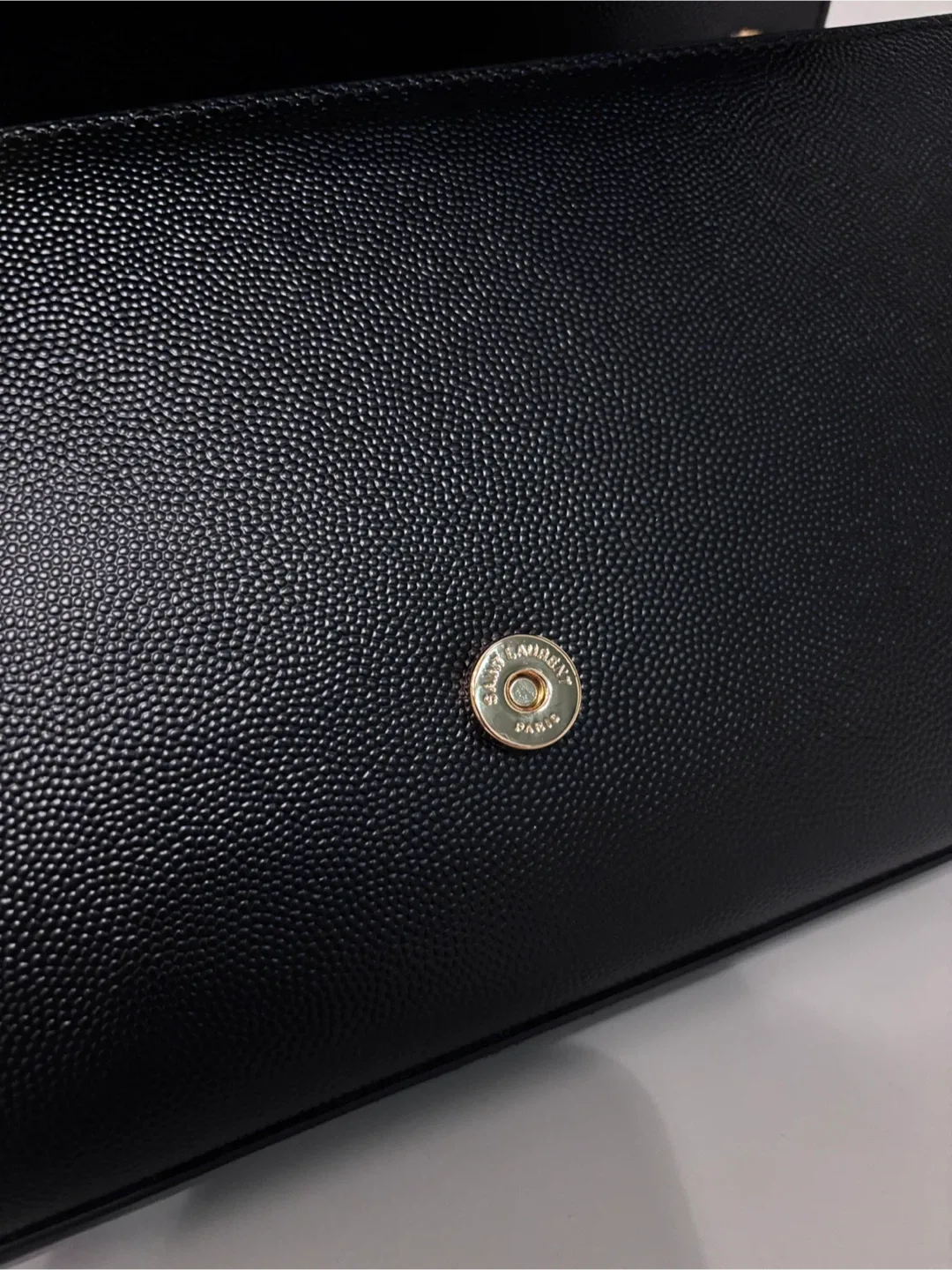 Saint Laurent YSL Kate Black Chain Wallet image indicator(8)