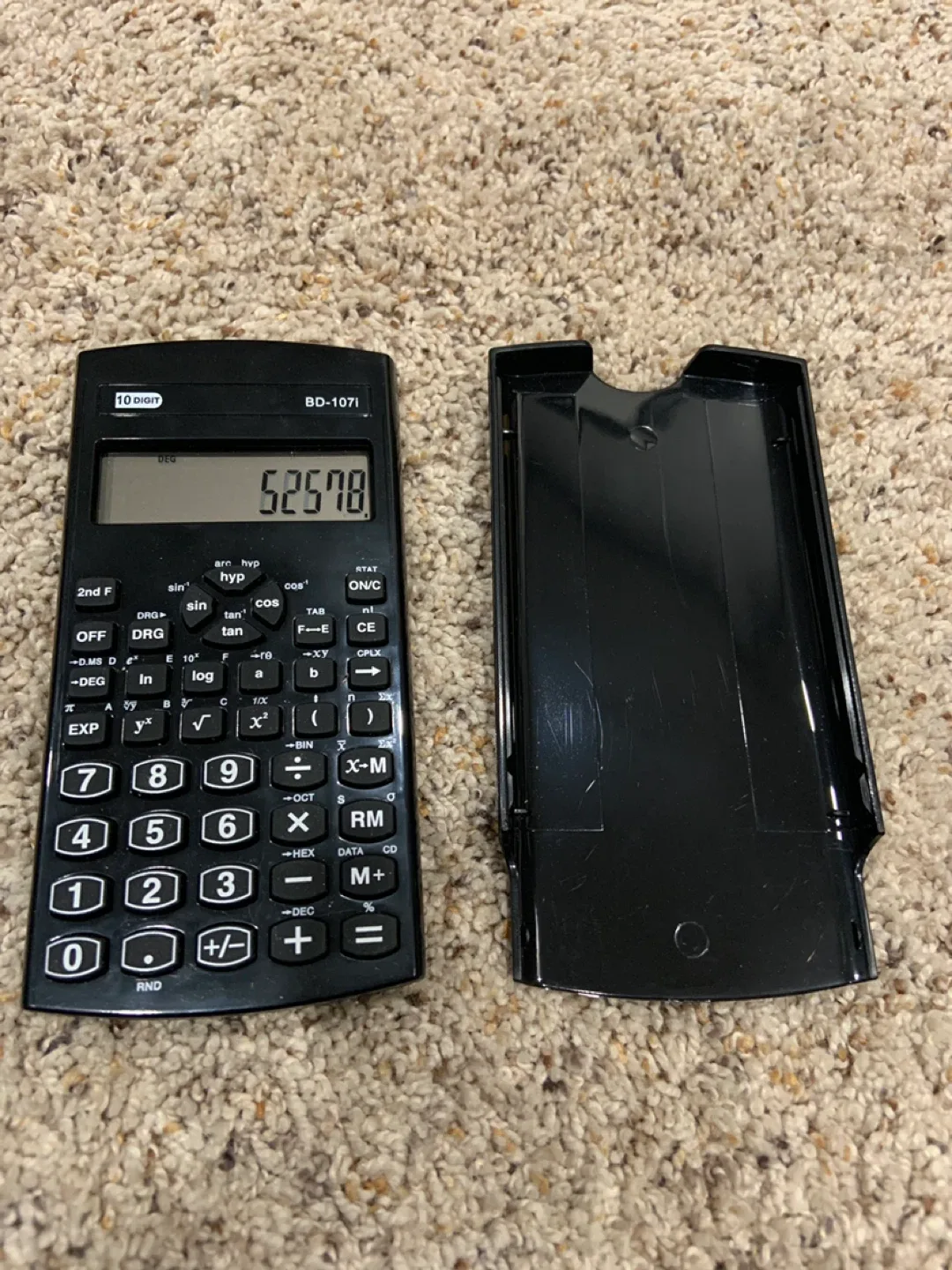 🥕Electronic Calculator w/protective cover image indicator(2)