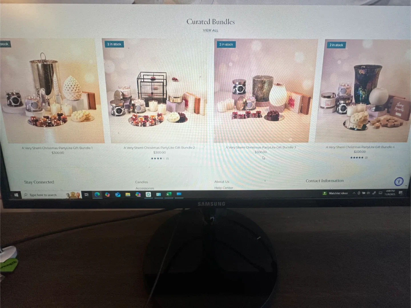 Partylite Candle Holders $300 bundle gift card for $200 image indicator(2)