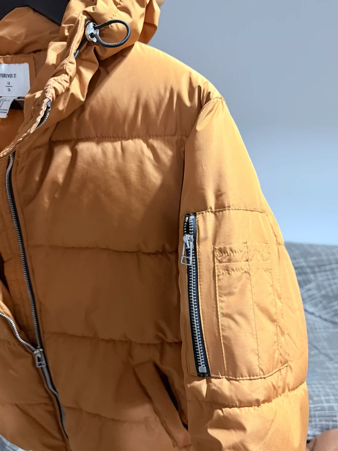 Forever 21 Puffer Jacket - Size S/M image indicator(5)