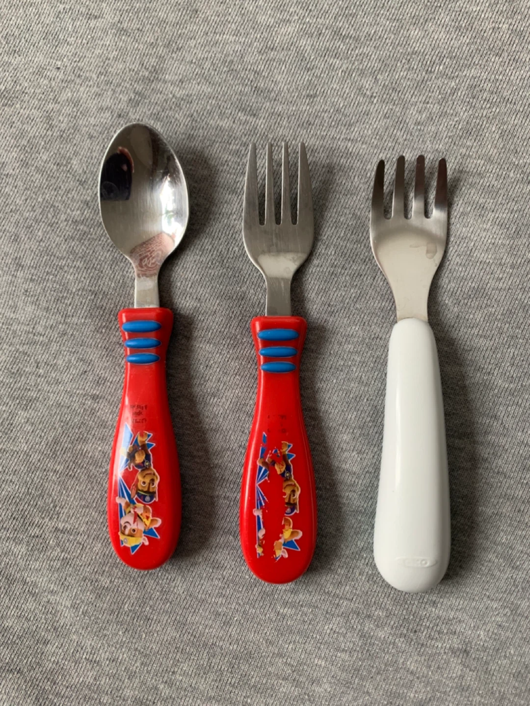 OXO Tot Spoon and 2 Forks