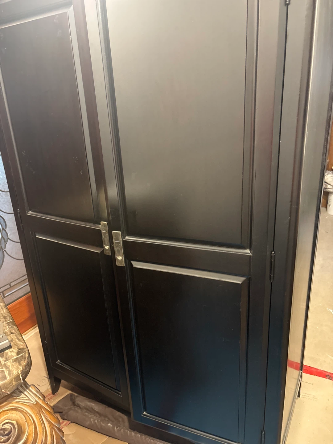Dark brown  Wardrobe Cabinet
