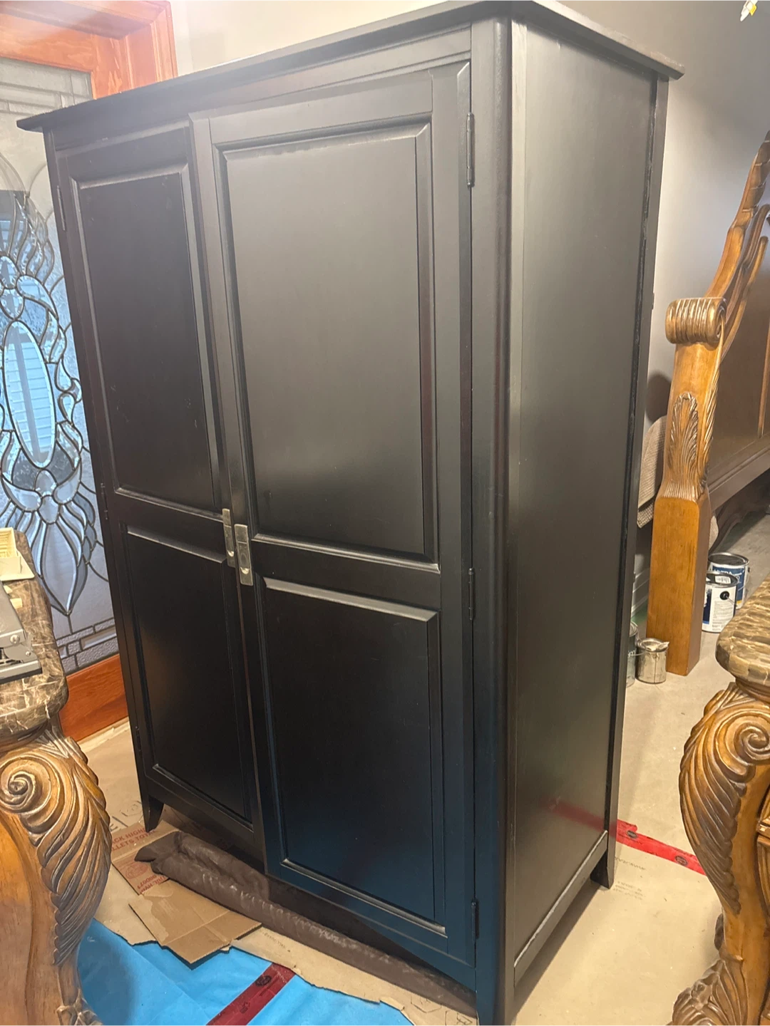 Dark brown  Wardrobe Cabinet - photo 2