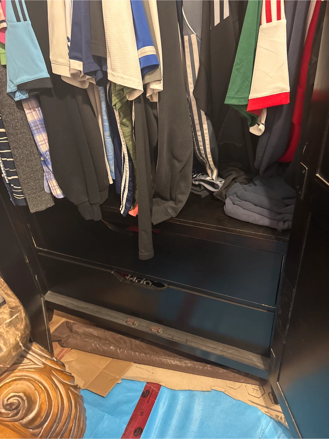 Dark brown  Wardrobe Cabinet - photo 4