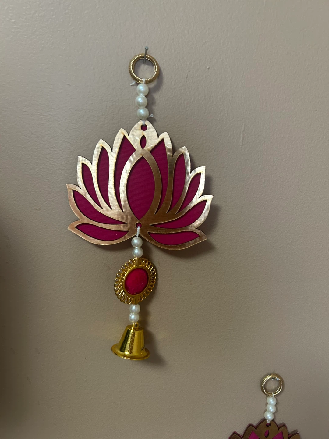 Lotus Flower Wall Hanging Decor