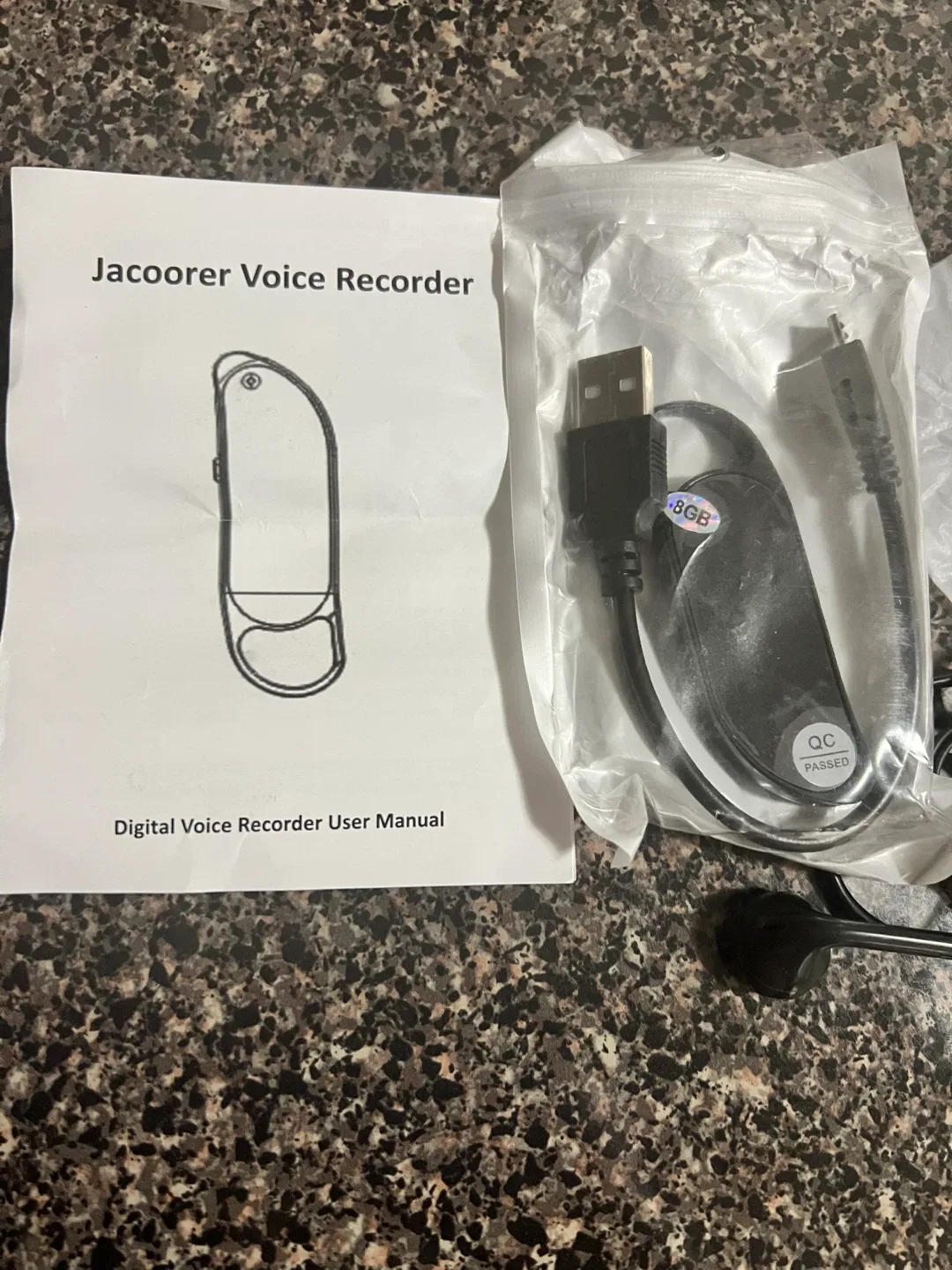 Jacoorer Voice Recorder - New in Box! thumbnail