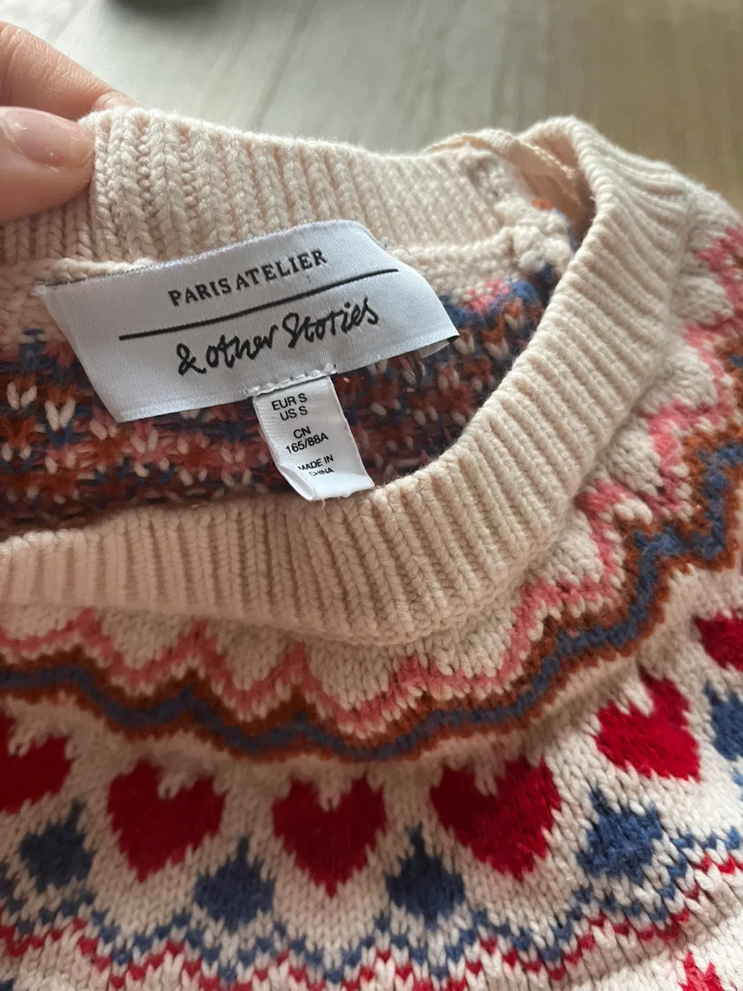 Paris Atelier Wool Blend Sweater - S image indicator(3)