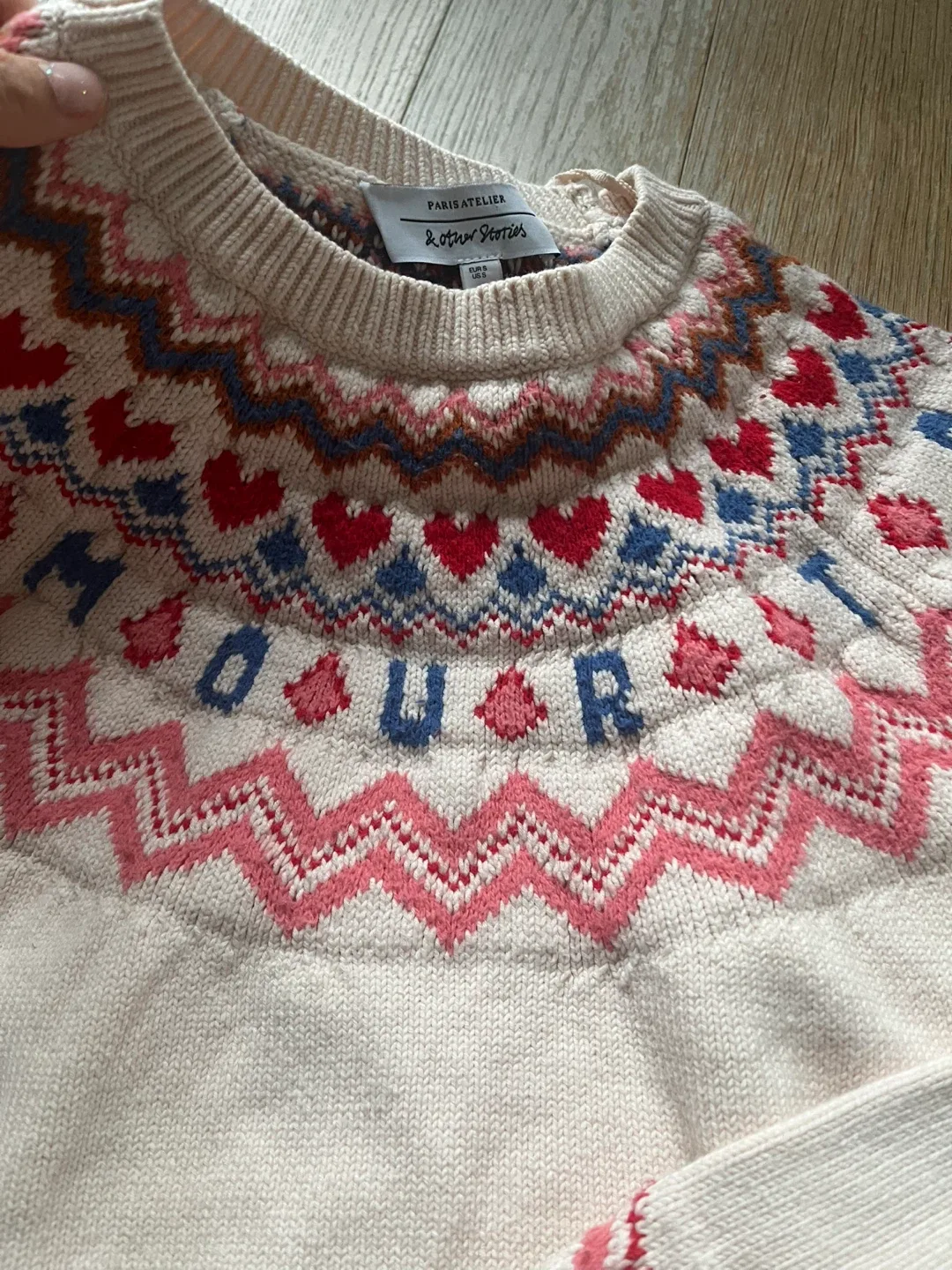 Paris Atelier Wool Blend Sweater - S image indicator(2)