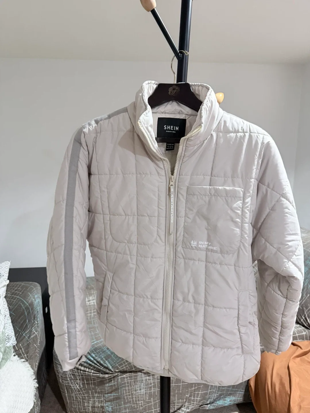 SHEIN Quilted Jacket - Size S image indicator(2)