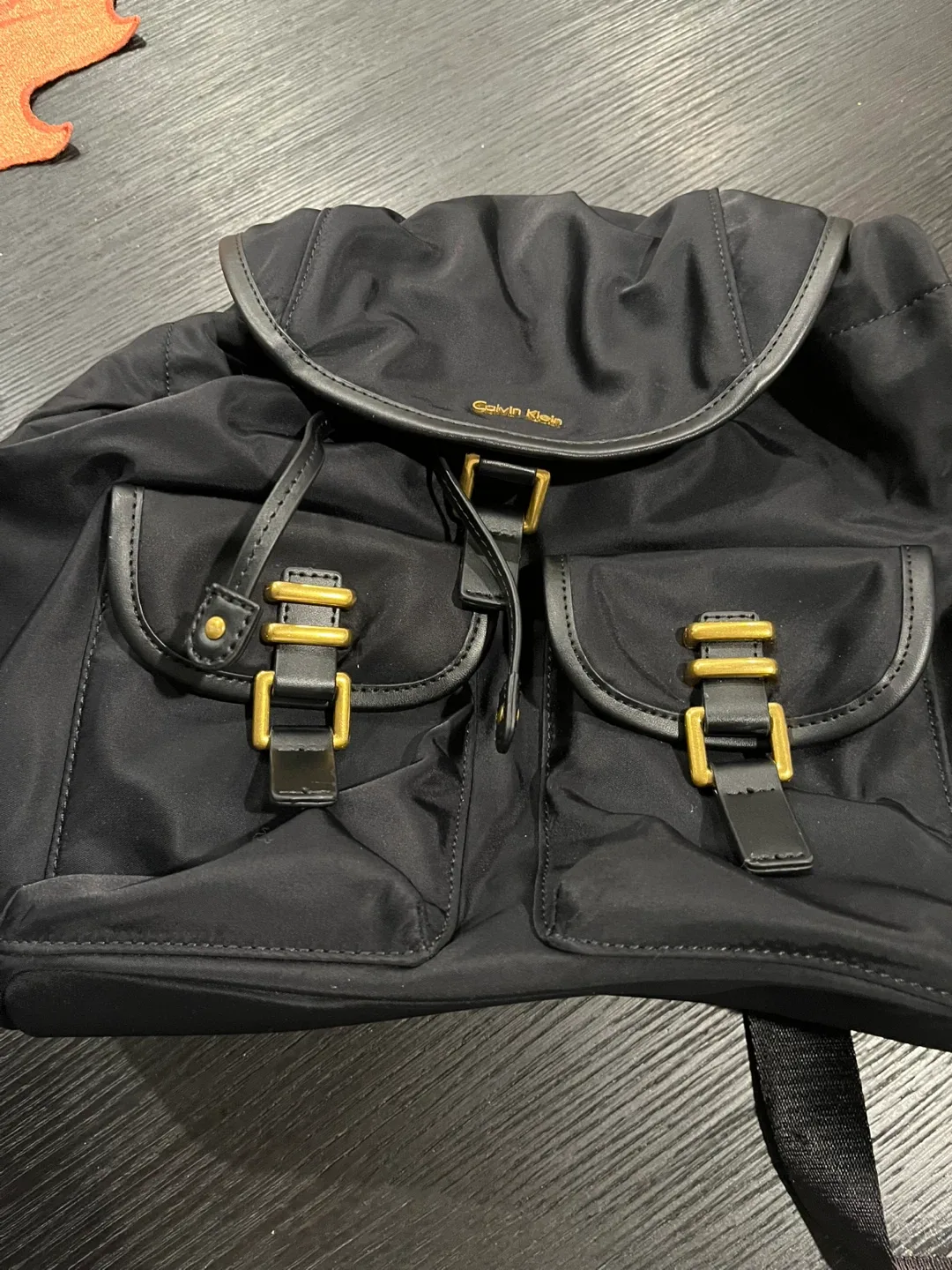 Calvin Klein Black Backpack