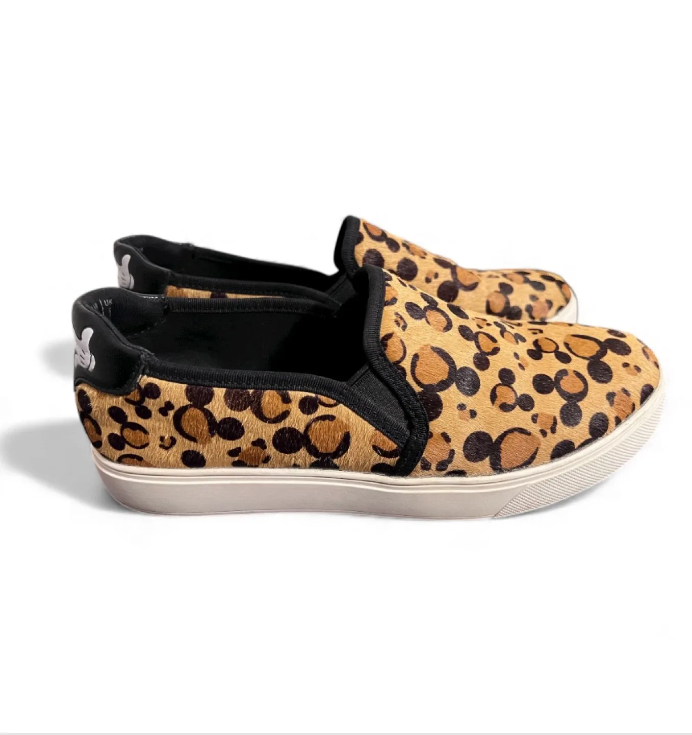ALDO Disney Mickey Print Slip-On Sneakers – Women’s Size 7.5