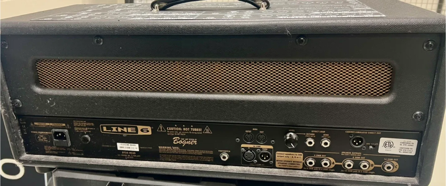 Line 6 DT50 Guitar Amplifier Head